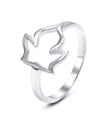 Maple Leaf Silver Ring NSR-3261